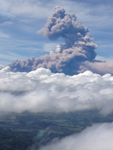 Fuego eruption