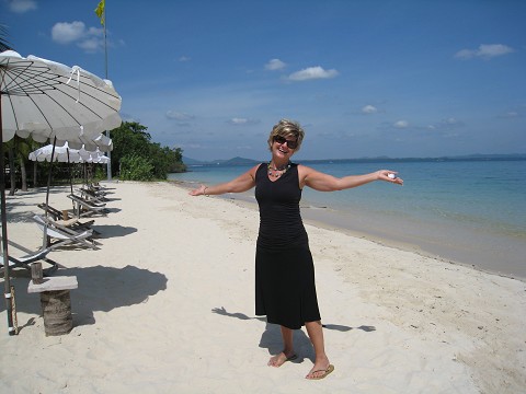 Karen on Koh Samet