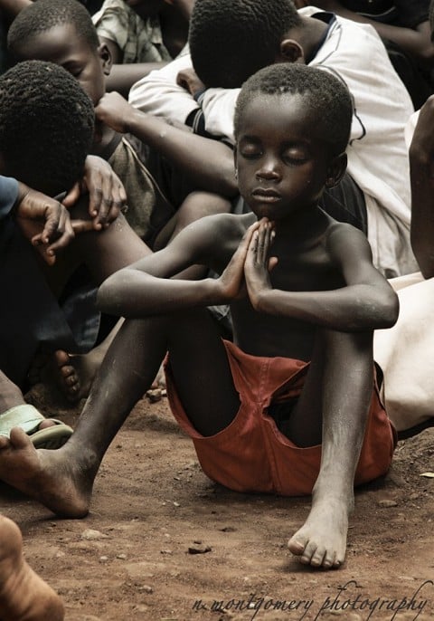 Swazi praying