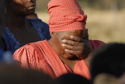 Woman praying