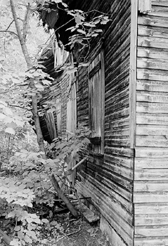 abandoned house