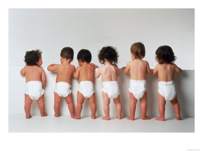 babies in diapers posters