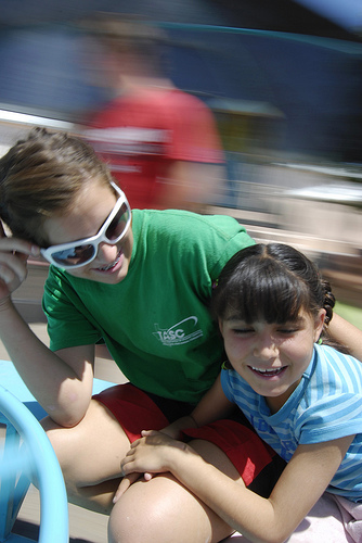 girls on a ride