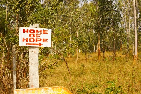 home of hope sign