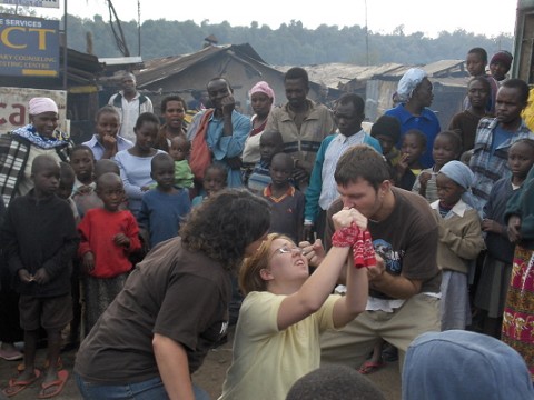 kibera outreach drama