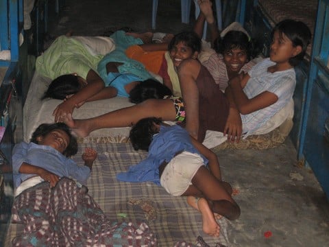 orphans asleep