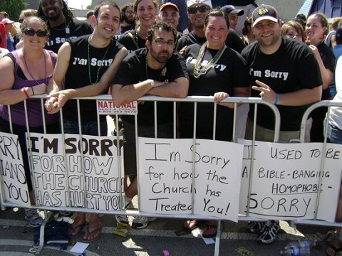 A Bible-thumper's apology 2 sorry 2
