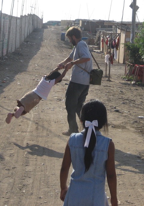 swinging kid