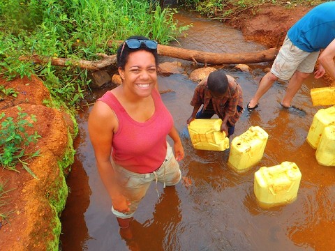 water for mud