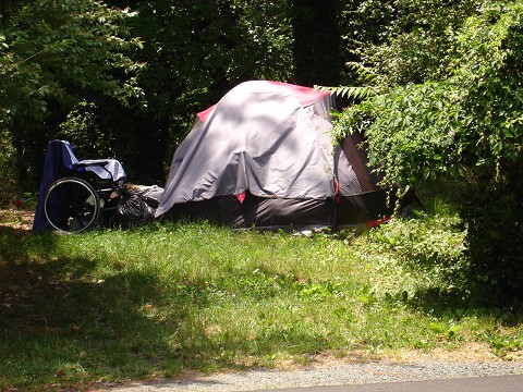 wheelchair tent