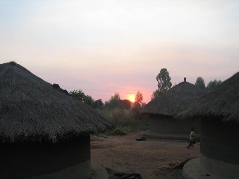 gulu sunset